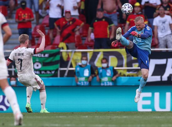 Denmark Soccer Euro 2020 Denmark - Belgium