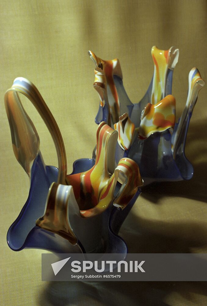 Glass artist Frants Chernyak