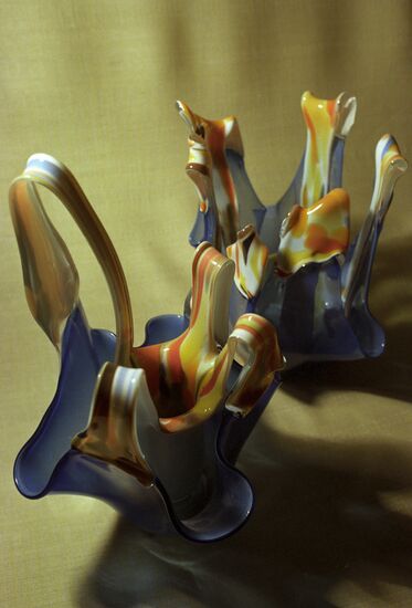 Glass artist Frants Chernyak