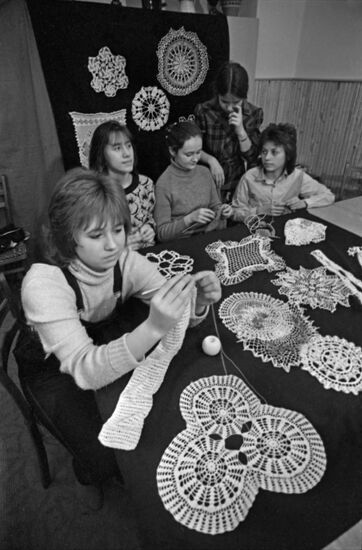 Yunost club for troubled teenagers in Kishinev
