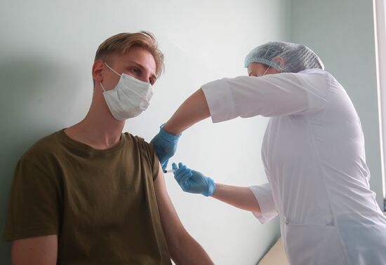 Russia Coronavirus Vaccination