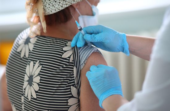 Russia Coronavirus Vaccination