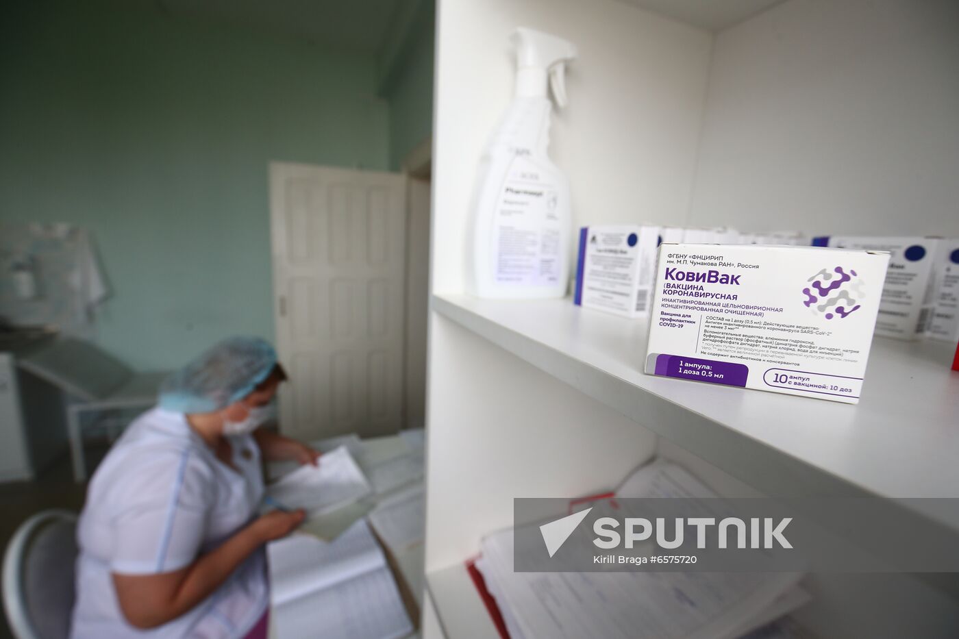 Russia Coronavirus Vaccination