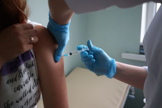 Russia Coronavirus Vaccination