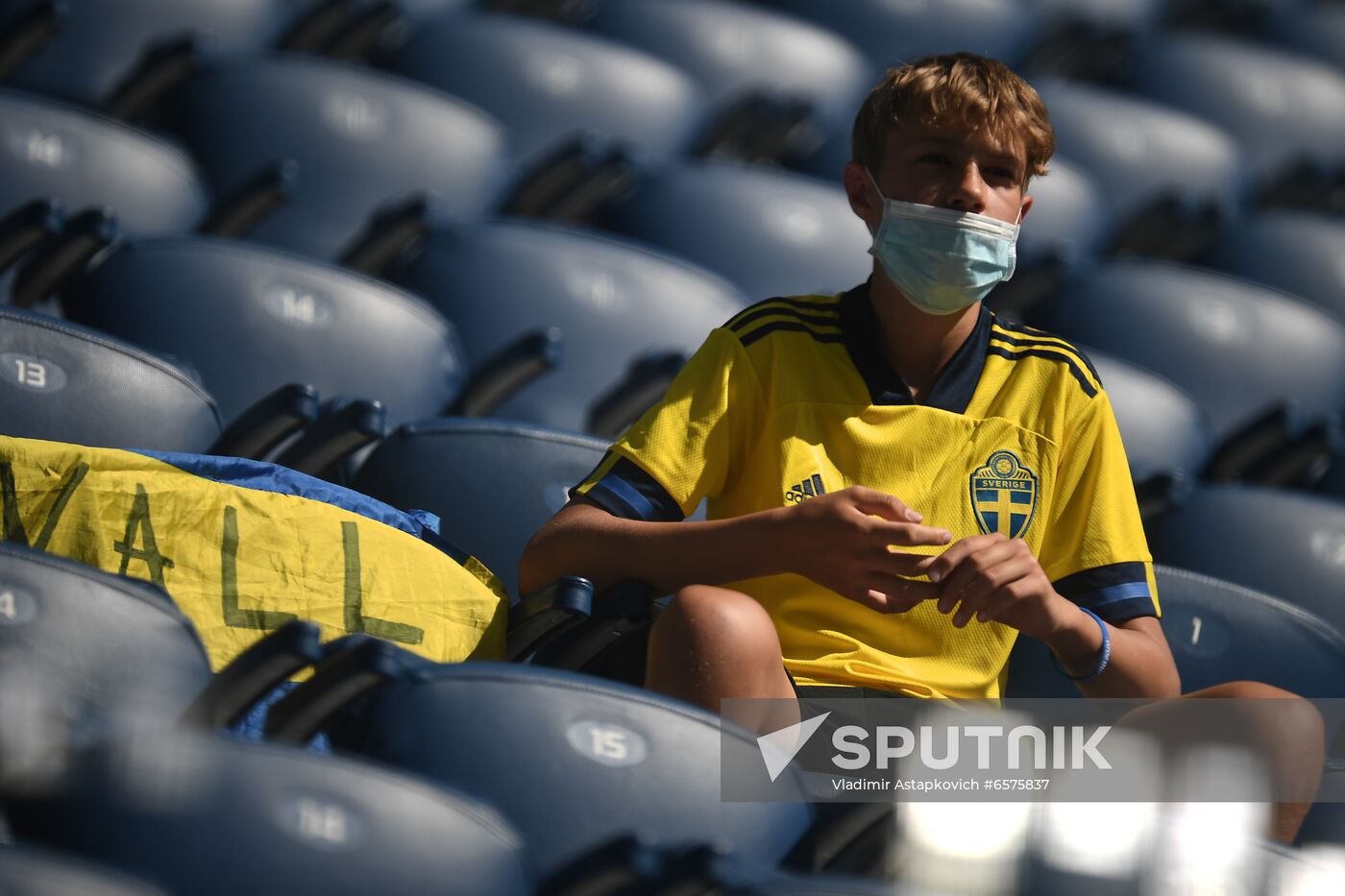 Russia Soccer Euro 2020 Sweden - Slovakia