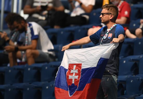 Russia Soccer Euro 2020 Sweden - Slovakia