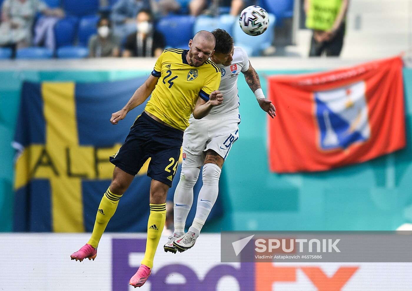 Russia Soccer Euro 2020 Sweden - Slovakia