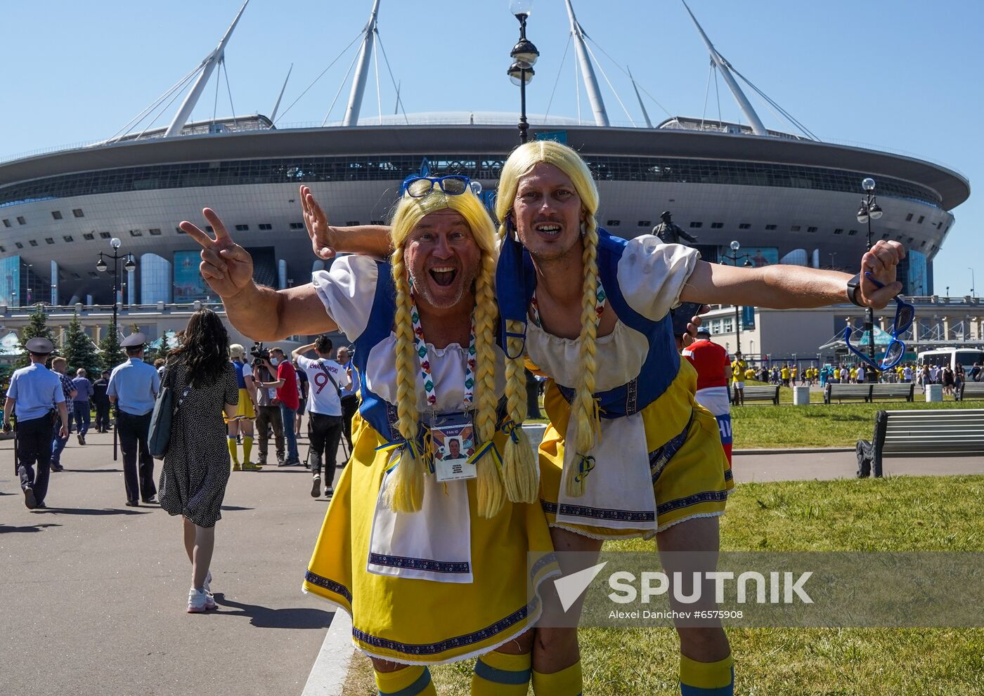 Russia Soccer Euro 2020 Sweden - Slovakia