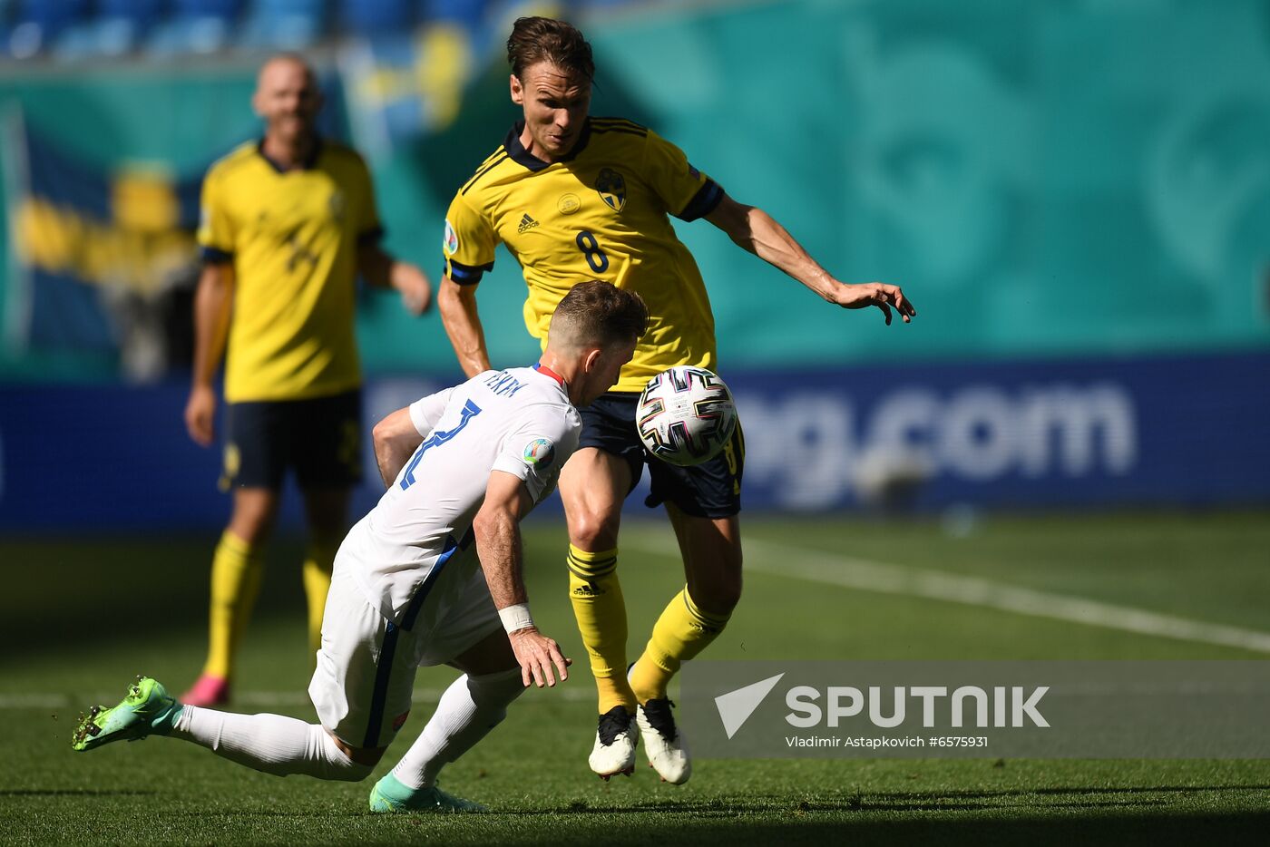 Russia Soccer Euro 2020 Sweden - Slovakia