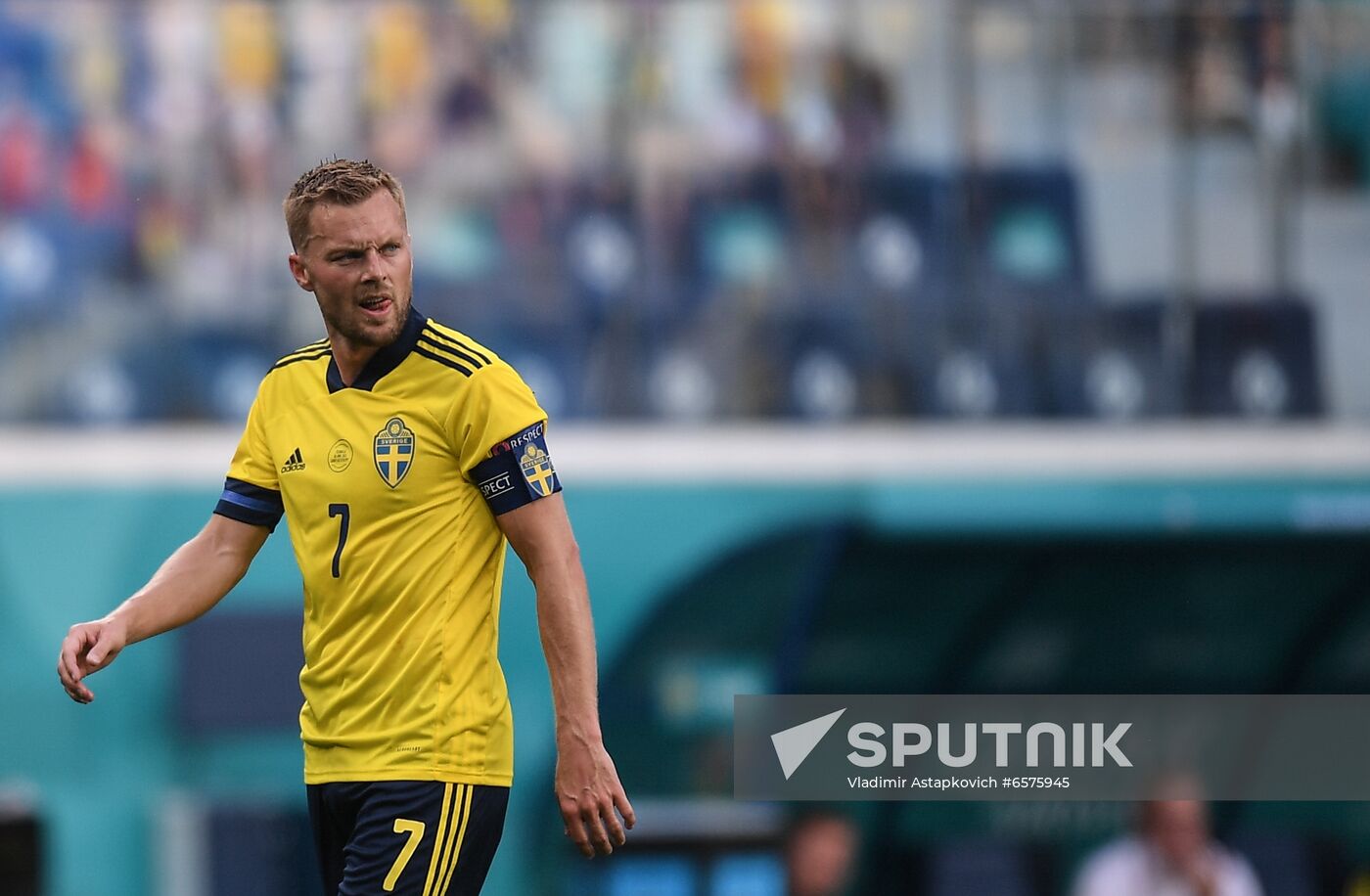 Russia Soccer Euro 2020 Sweden - Slovakia