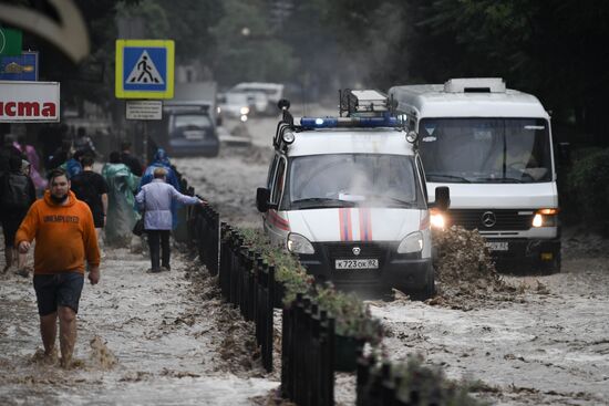 Russia Heavy Rains Aftermath