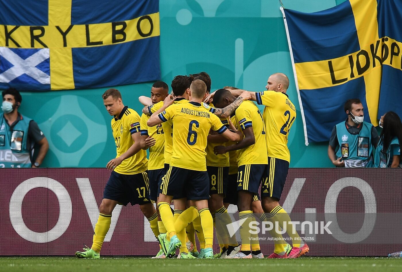 Russia Soccer Euro 2020 Sweden - Slovakia