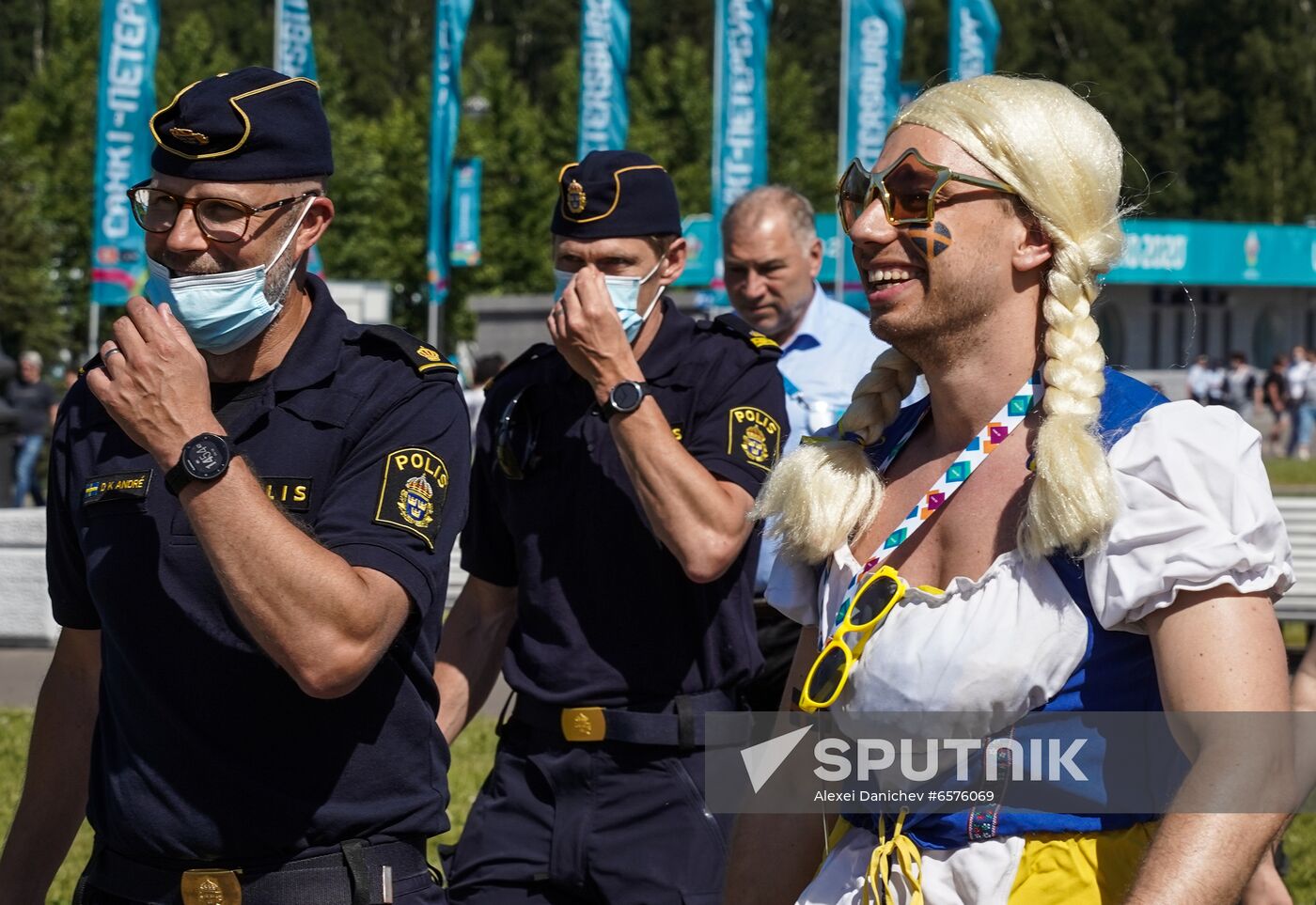 Russia Soccer Euro 2020 Sweden - Slovakia