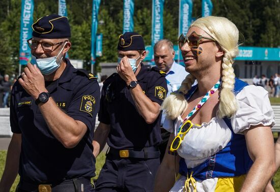 Russia Soccer Euro 2020 Sweden - Slovakia
