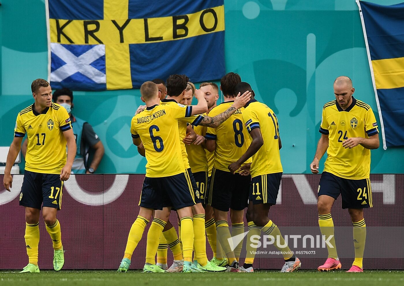 Russia Soccer Euro 2020 Sweden - Slovakia