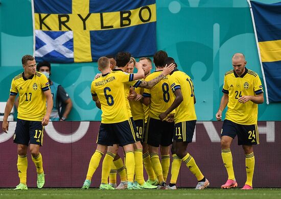 Russia Soccer Euro 2020 Sweden - Slovakia