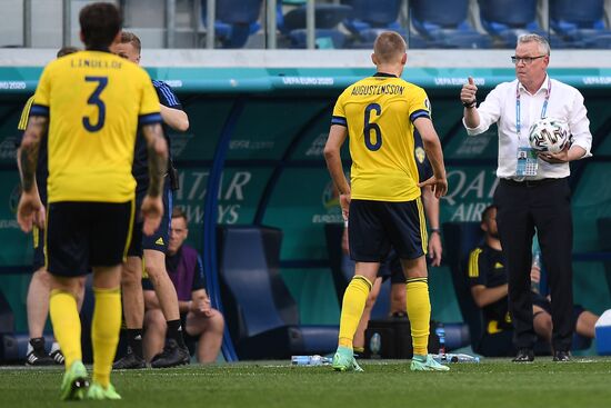 Russia Soccer Euro 2020 Sweden - Slovakia