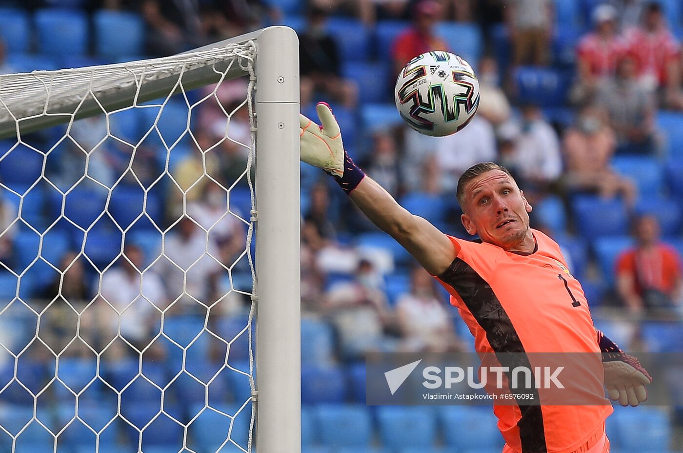 Russia Soccer Euro 2020 Sweden - Slovakia