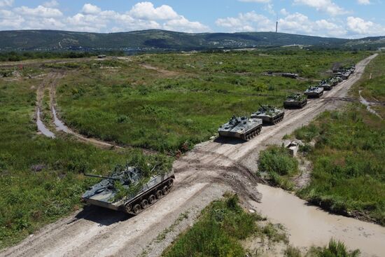 Russia Belarus Serbia Joint Military Exercise