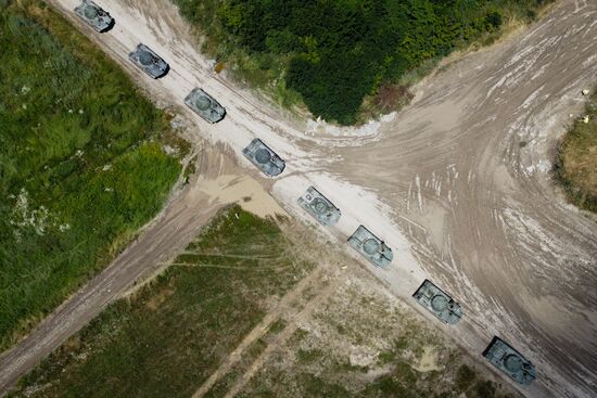 Russia Belarus Serbia Joint Military Exercise