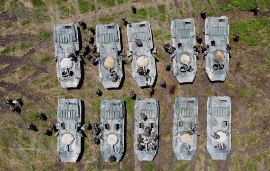 Russia Belarus Serbia Joint Military Exercise