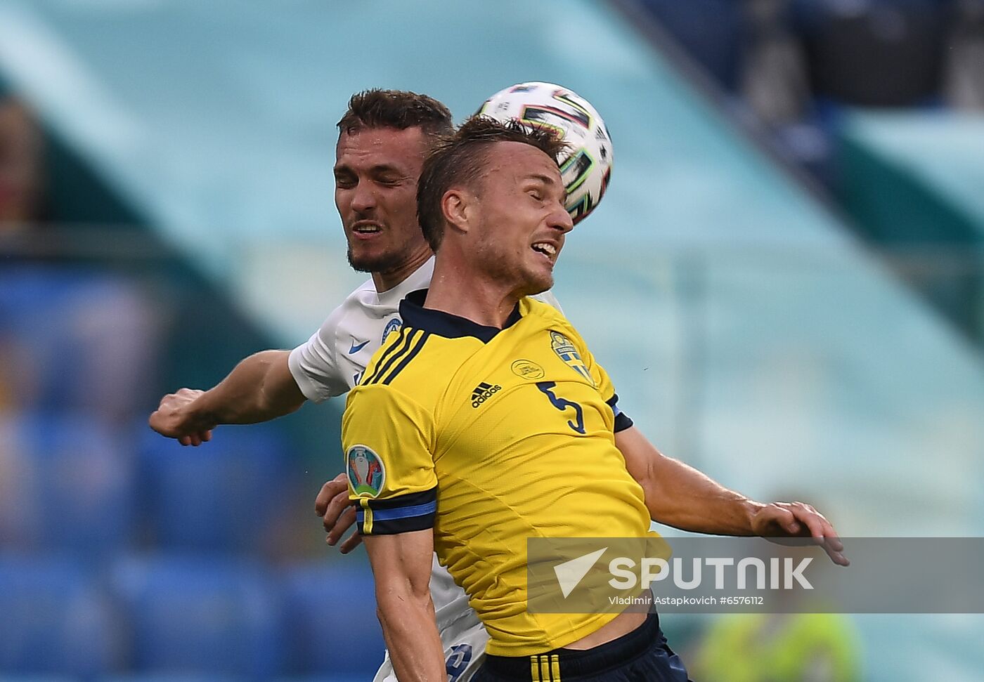 Russia Soccer Euro 2020 Sweden - Slovakia