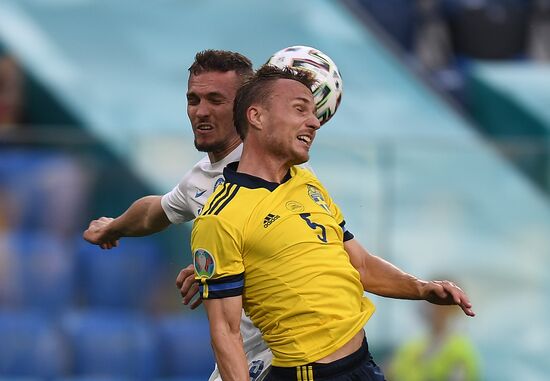 Russia Soccer Euro 2020 Sweden - Slovakia