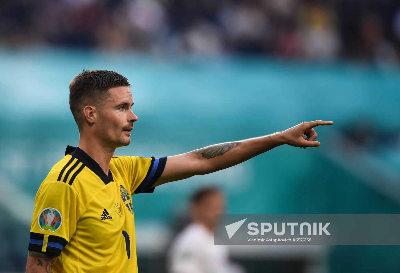 Russia Soccer Euro 2020 Sweden - Slovakia