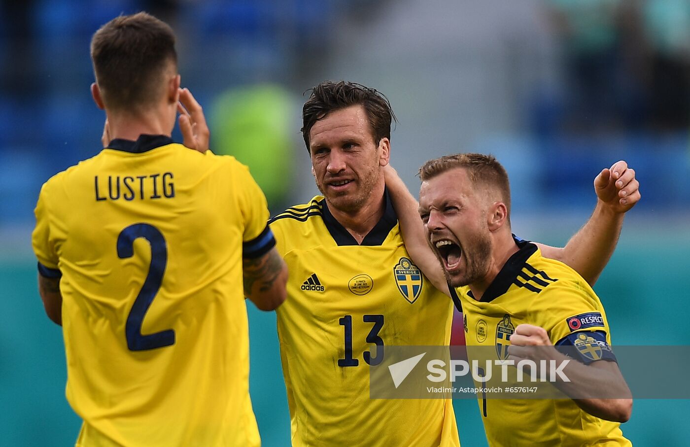 Russia Soccer Euro 2020 Sweden - Slovakia