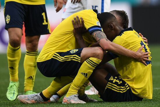 Russia Soccer Euro 2020 Sweden - Slovakia