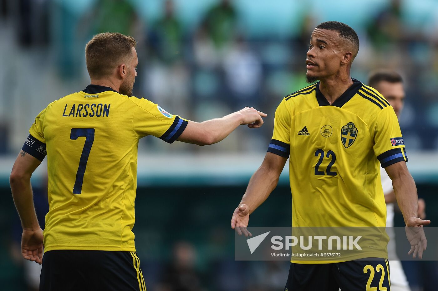 Russia Soccer Euro 2020 Sweden - Slovakia
