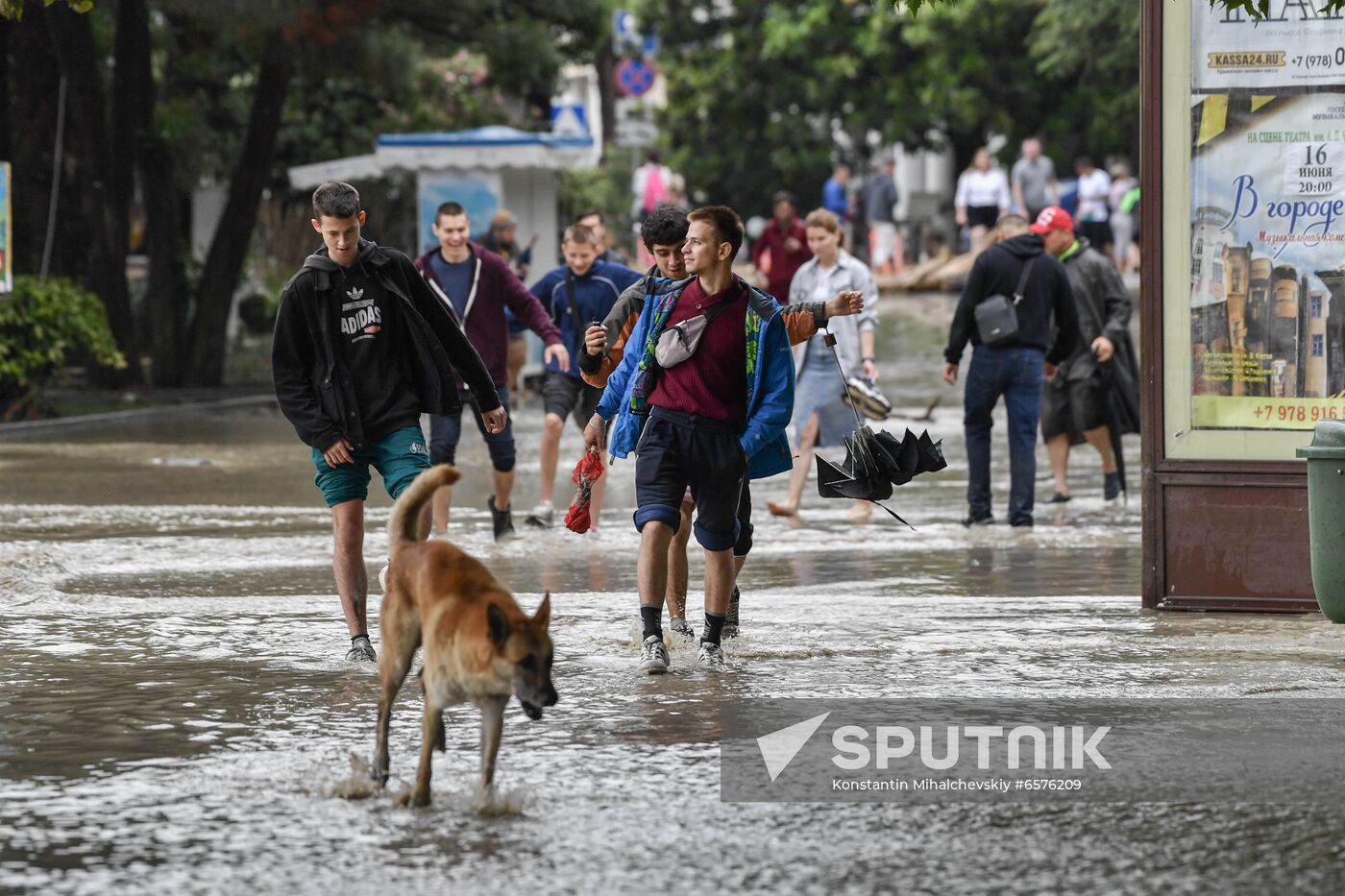 Russia Heavy Rains Aftermath