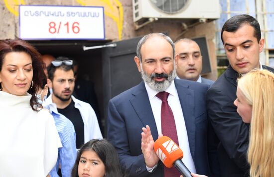 Armenia Snap Parliamentary Elections