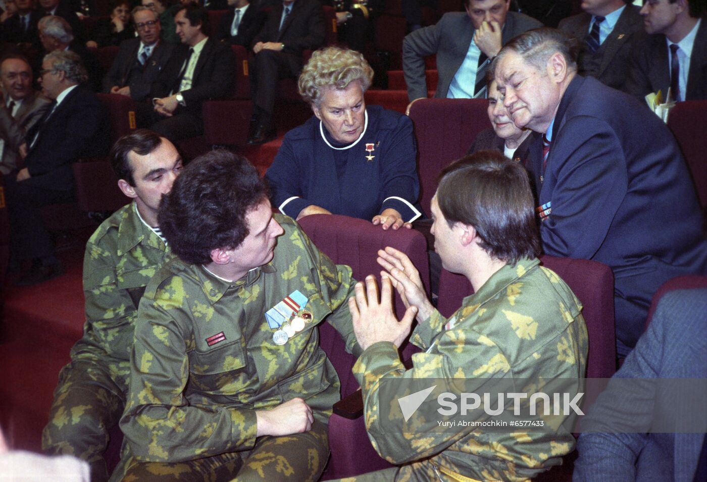 Mikhail Gorbachev's meeting with Moscow youth