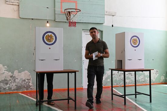 Armenia Snap Parliamentary Elections