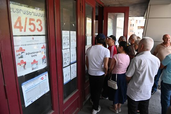 Armenia Snap Parliamentary Elections