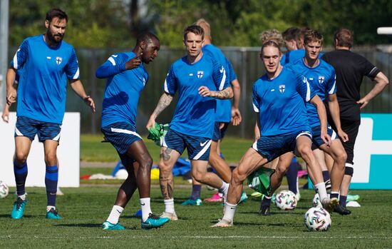 Russia Soccer Euro 2020 Finland Training Session