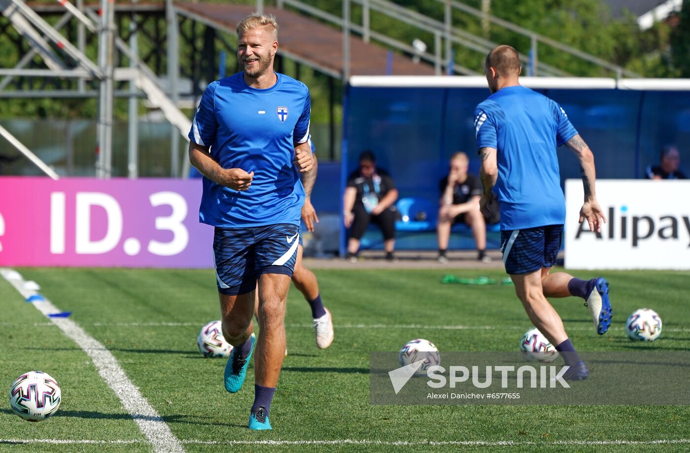 Russia Soccer Euro 2020 Finland Training Session