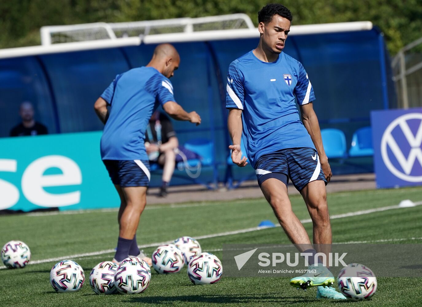 Russia Soccer Euro 2020 Finland Training Session
