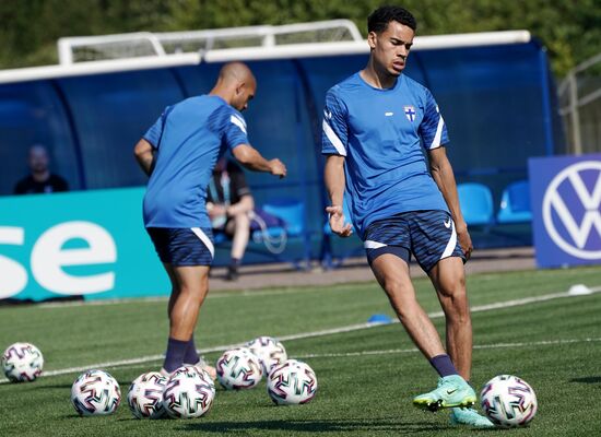 Russia Soccer Euro 2020 Finland Training Session