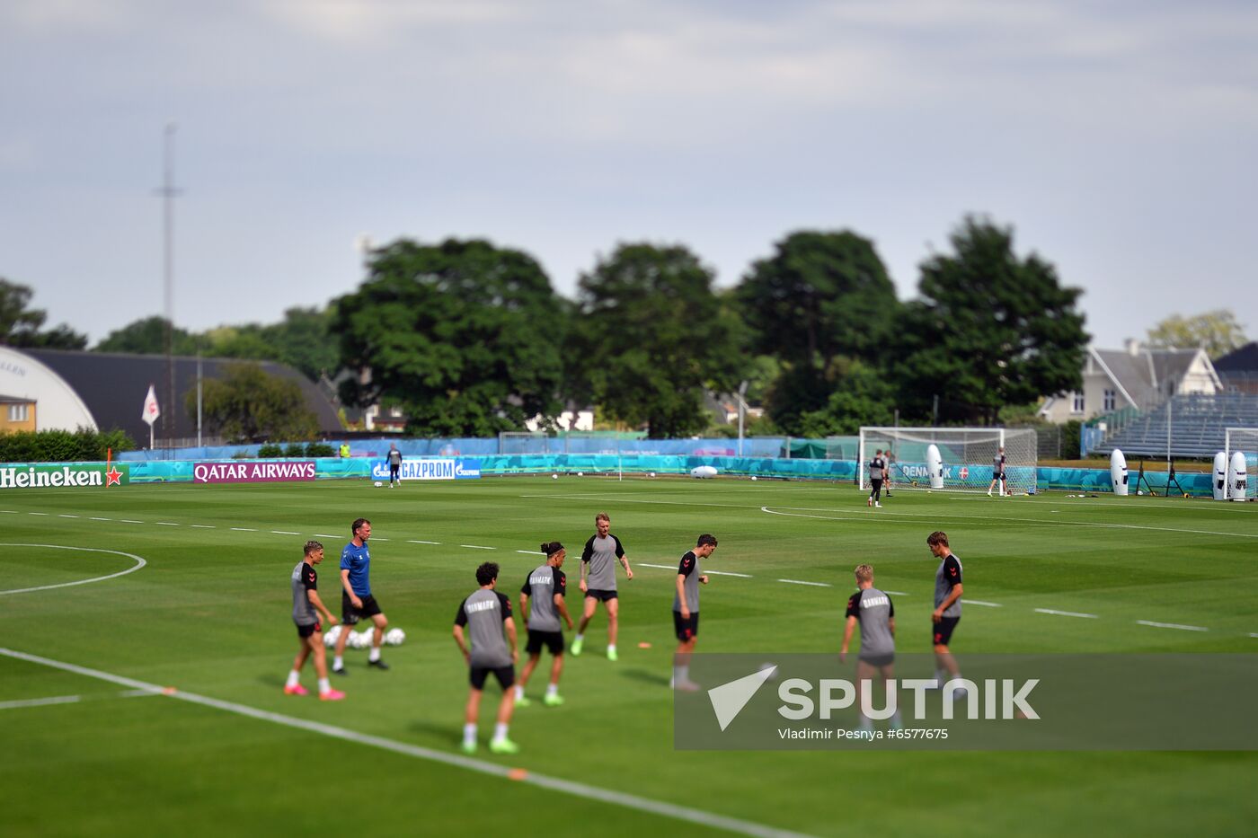 Denmark Soccer Euro 2020 Denmark Training Session