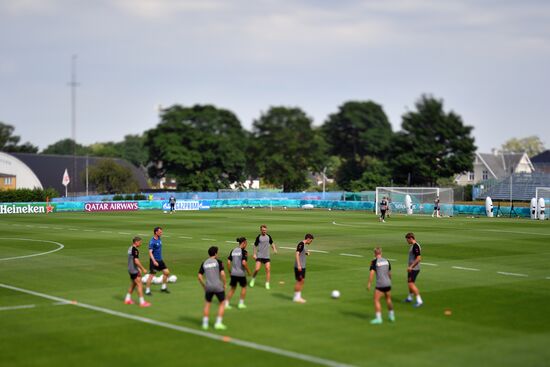 Denmark Soccer Euro 2020 Denmark Training Session