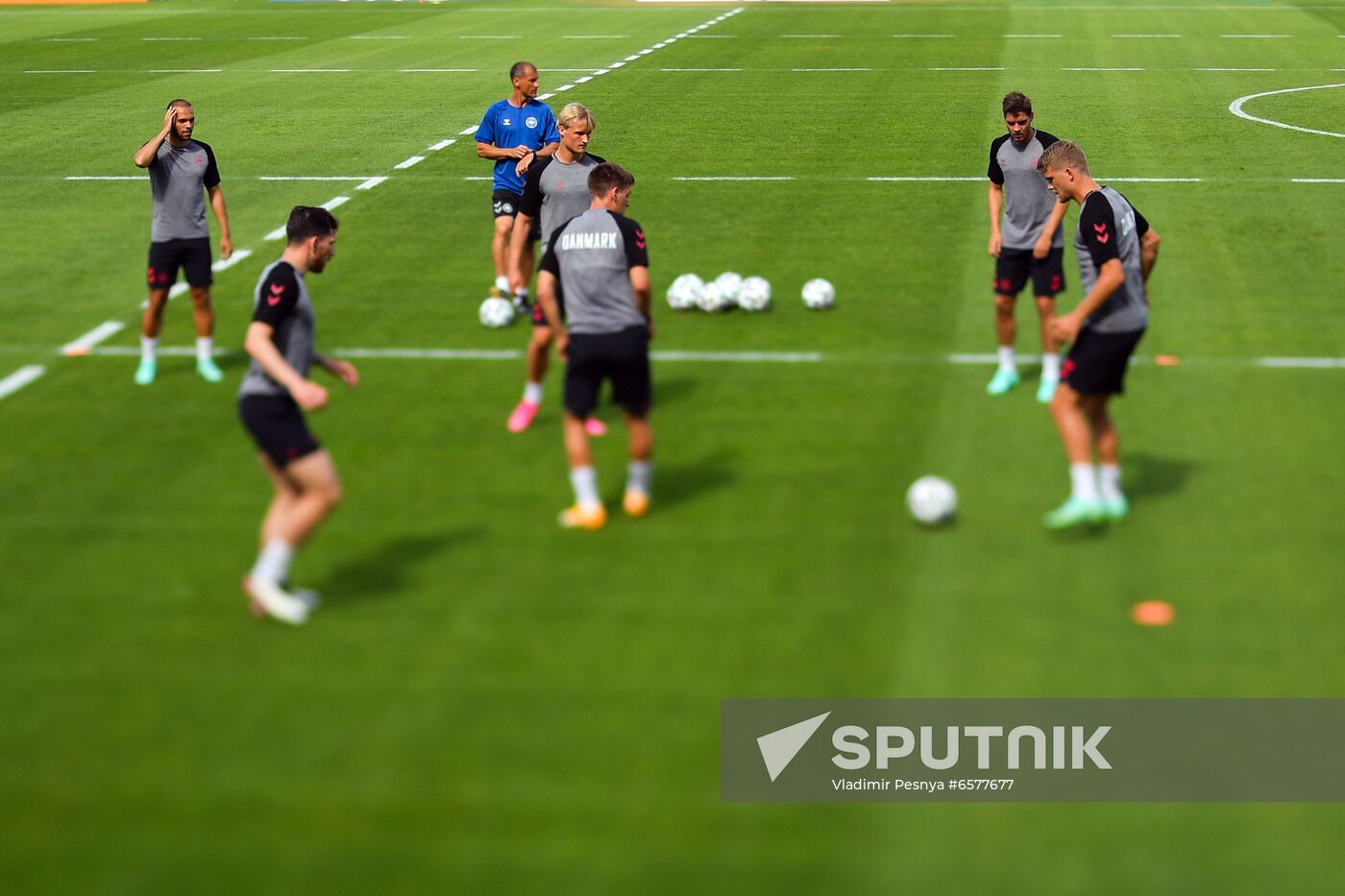 Denmark Soccer Euro 2020 Denmark Training Session