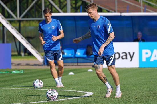 Russia Soccer Euro 2020 Finland Training Session