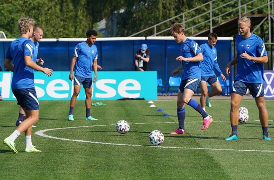Russia Soccer Euro 2020 Finland Training Session