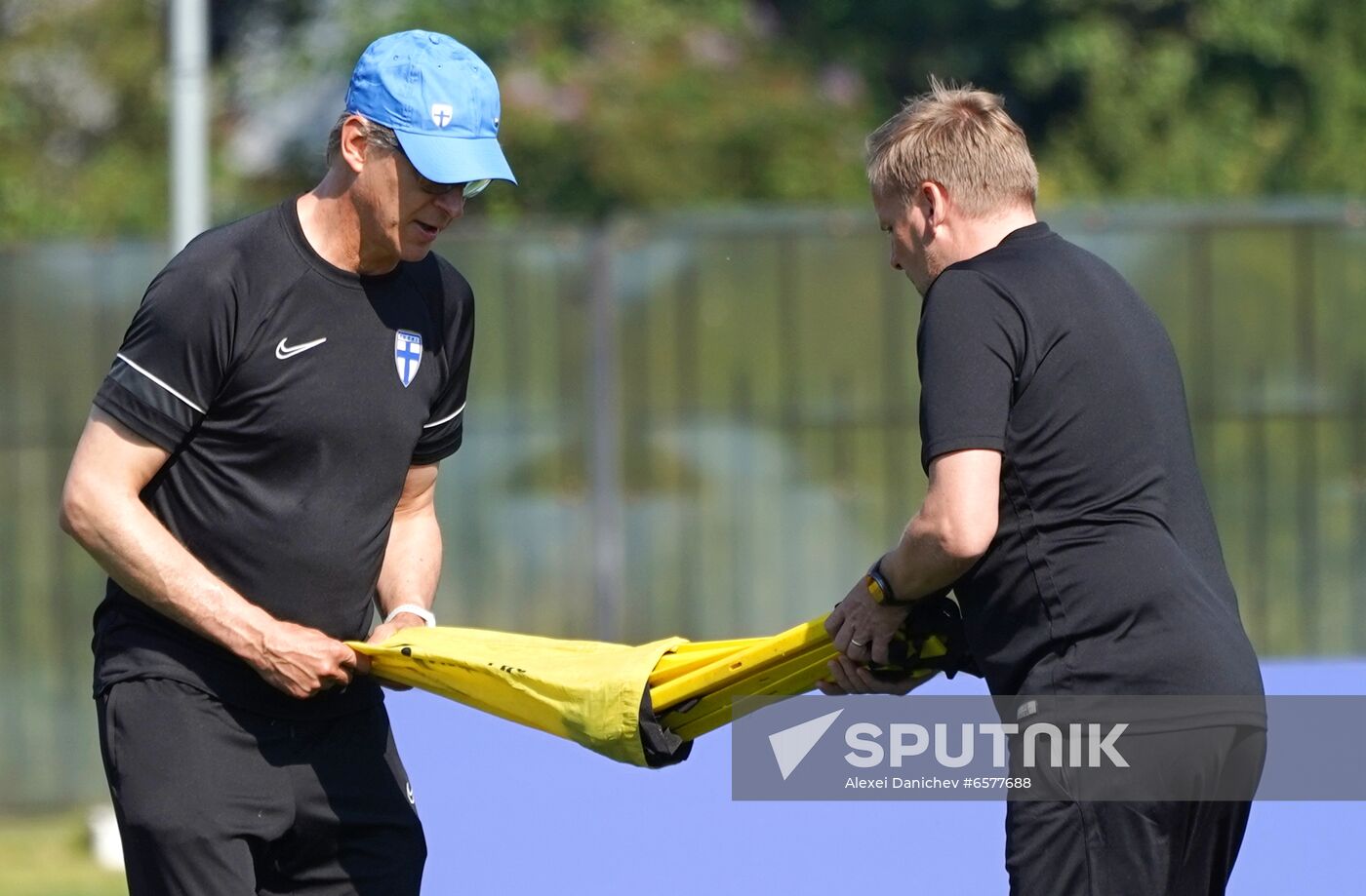 Russia Soccer Euro 2020 Finland Training Session