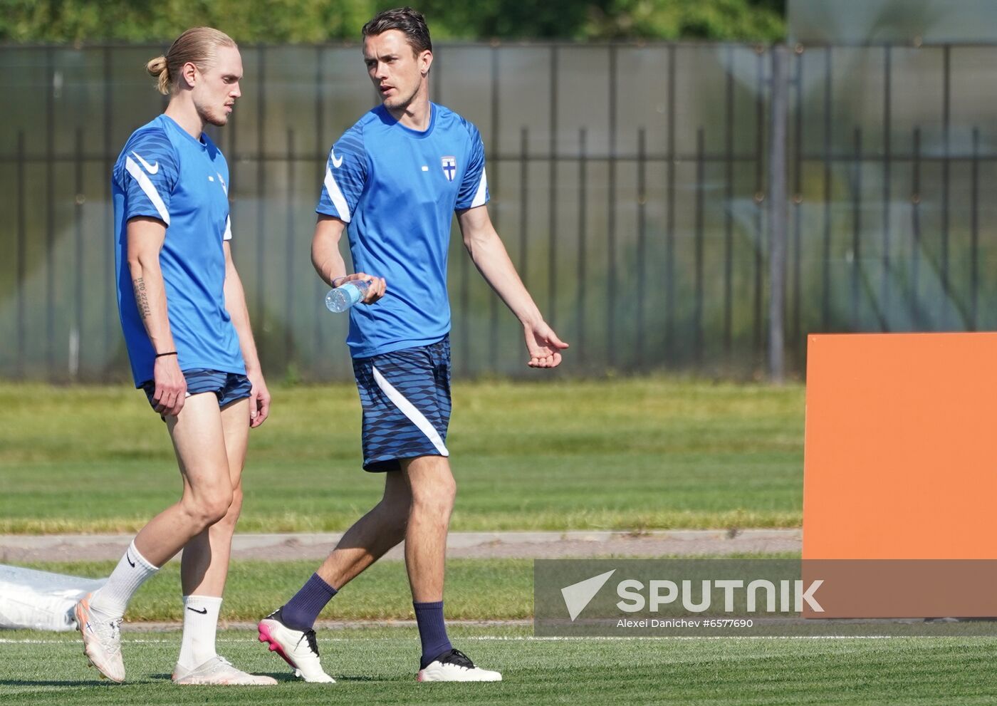 Russia Soccer Euro 2020 Finland Training Session