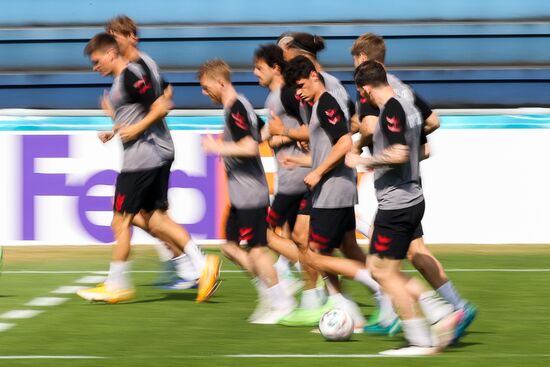 Denmark Soccer Euro 2020 Denmark Training Session