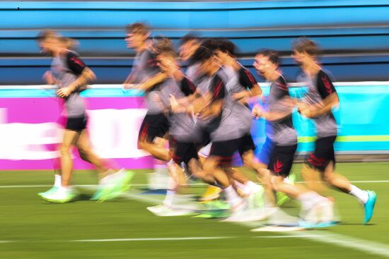 Denmark Soccer Euro 2020 Denmark Training Session