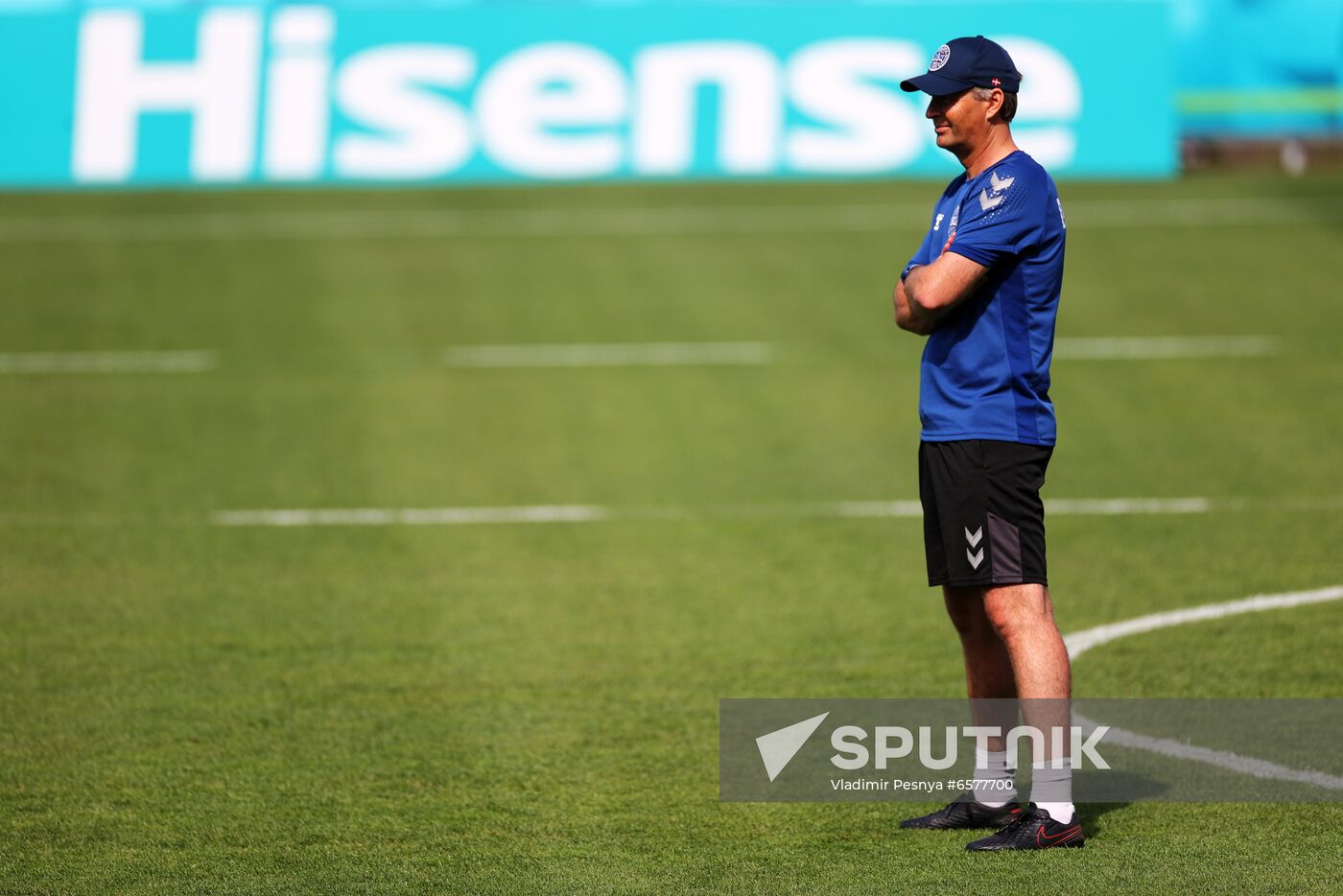 Denmark Soccer Euro 2020 Denmark Training Session